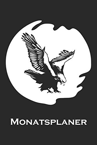 Monatsplaner: Monatsplaner, Termin-Kalender | Geschenk-Idee für Adler Fans | A5 | 120 Seiten