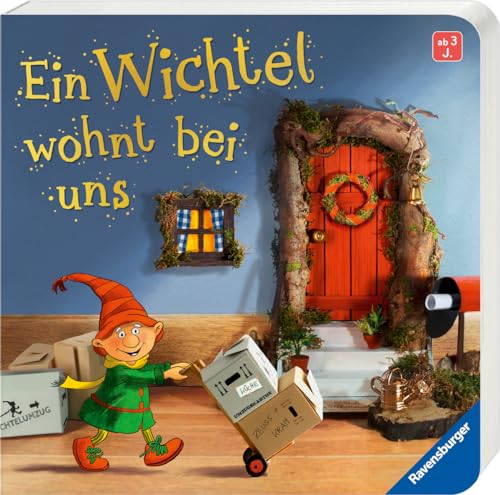 Ein Wichtel wohnt bei uns: Mein erstes Wichteltür-Buch (Weihnachtswichtel, Wichtelbrauch, Geschenk, ab 3 Jahre): Mein erstes Wichteltür-Buch