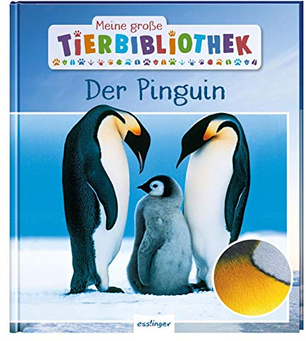 Meine große Tierbibliothek: Der Pinguin: Sachbuch für Vorschule & Grundschule