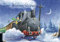 Der Weihnachtszug. Ein Adventskalender zum Vorlesen und Basteln einer Landschaft mit einem Zug (Adventskalender mit Geschichten für Kinder: Ein Buch zum Vorlesen und Basteln)