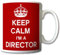 GreatDeals4you – Retro-Tasse – Keep Calm I'm A Director
