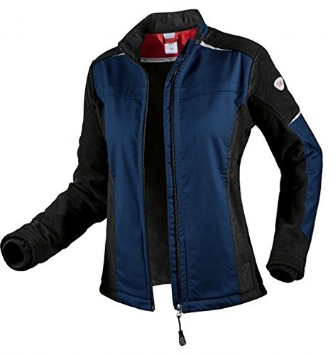 BP 1995-570-110-XS Funktionelle Arbeitsjacke für Frauen, Gefütterter Stehkragen und Frontreißverschluss , 270,00 g/m² Stoffmischung, Nachtblau, XS