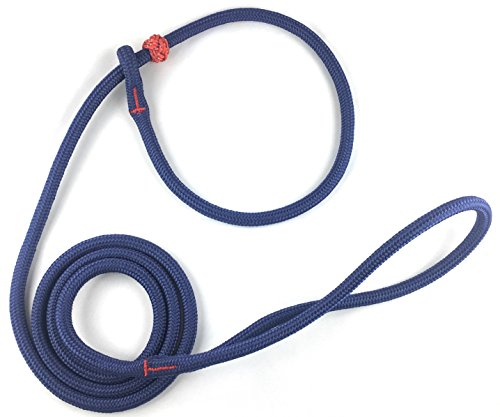 DOGS and MORE - „PatchArt“ guinzaglio – Guinzaglio e collare in uno; Retriever Guinzaglio; corda per alpinisti di alta qualità