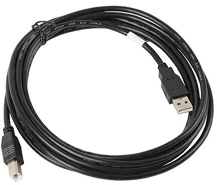 Lanberg CA-USBA-10CC-0030-BK USB 2.0 A-Stecker auf USB 2.0 B-Stecker Kabel, 3m schwarz