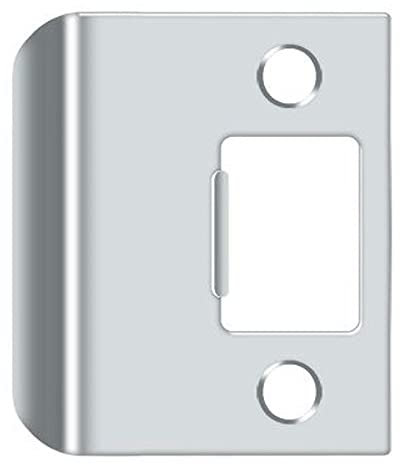 Deltana Spe200u26 Extended Lip Strike Plate, Bright Chrome, 2