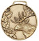 Hi Life Living Nature Medaille Trophe Hirsch Gold. Deko-Trophe. Jger. 267701