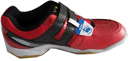 VICTOR - P6000 Herren Badminton Sportschuhe rot schwarz Gr. 40,5