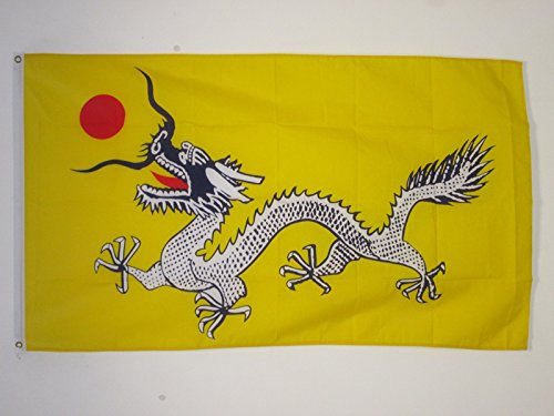 Drapeau Dragon chinois 90x60cm - Drapeau Chine 60 x 90 cm - Drapeaux - AZ FLAG