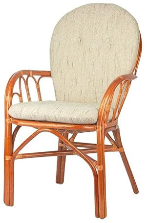 RattaNeo Coral k141 Stuhl Cognac Rattan natürlich