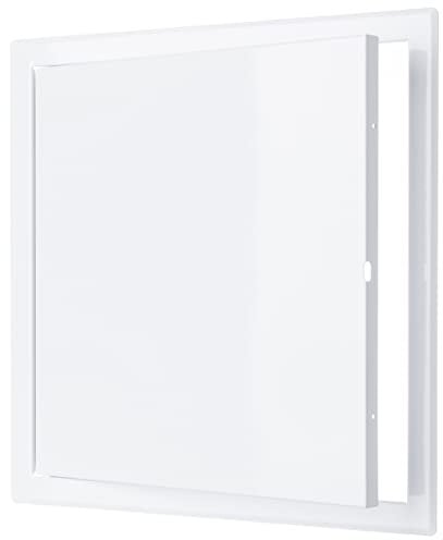Steinberg14 Bianco 300x300mm Sportello in Metallo per la Manutenzione, 30x30cm