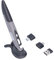 Annadue Mouse Ottico con Penna Tascabile Wireless, Mouse Ergonomico con Penna Ottica Wireless USB 2.4G, Mini Mouse Regolabili 3 DPI 1600 per la Scrittura a Mano per PC Laptop Computer(Grigio)