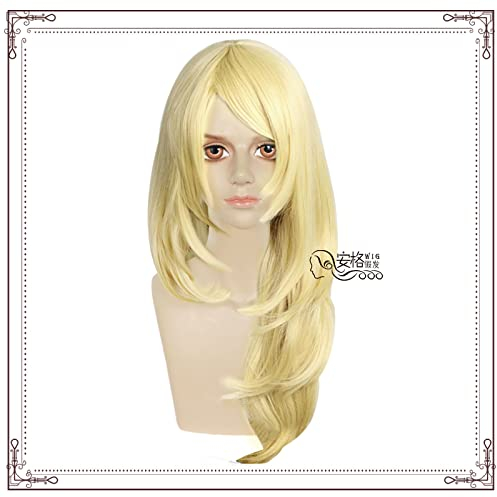 Wig Anime Cosplay Zorn-Perücke Tokyo Bankai Avengers Emma Sano Goldene Cos-Perücke Emma Sano