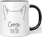 JUNIWORDS Tasse, Corgi Mama, Schwarz (1008935)