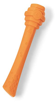 PROJECT HIVE ·PET COMPANY· - Sweet Mango Scented - Hive Dog Fetch Stick for Large Breeds - Dog Stick Toy - Floats in Water - Treat Dispenser Toy - Durable and Tough - Made in The USA