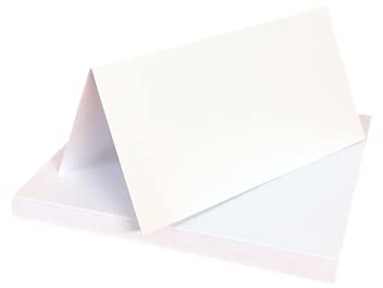 Tischkarten weiß blanko unbedruckt | 50, 100, 200 Stück Set | Tischkarten, Namensschilder, Platzkarten | für Hochzeit, Geburtstag uvm | selbst beschriften (200)