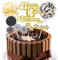 Tortendeko Geburstagstorte Happy Birthday Kuchendeko Schwarz Tortendeko 13 Geburtstag Mädchen Junge Glitter Gold Cake Topper 13 Happy Birthday Kuchen Deko Geburtstag Happy 13th Birthday Torten Deko