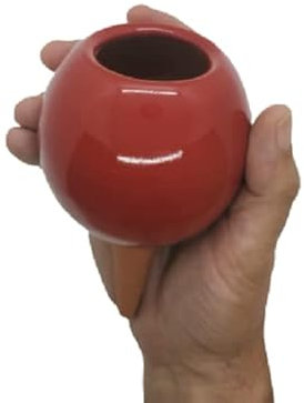 Ollas à Planter en Terre Cuite - Fabrication 100% Française - Irrigation Goutte à Goutte Automatique Eco-Responsable - 70% d'Economie d'eau - Cône d'Arrosage Intérieur & Extérieur (Rouge)