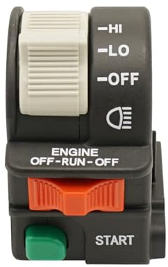 Interruptor manillar izquierdo para Polaris Outlaw 450 500 525 Predator 500 | para Polaris Outlaw 450 500 525 06-11, Predator 500 03-07, 4011442 4011387 4010594 4010655