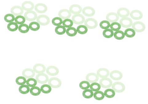 Operitacx 50 Stück Glas Laufring Quastenringe Quasten Verbindungsring Dekorative Fingerringe Dekorative Ringe Kreativer Damenschmuck Trendige Ringe Für Frauen Fingerschmuck