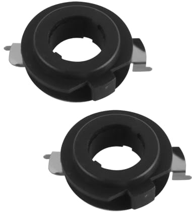 Namvo – Adaptateur d'ampoule de Phare de Voiture H7, 2 pièces, Support de Douille, Couvercle d'ampoule, Support de Base, Clip de Montage