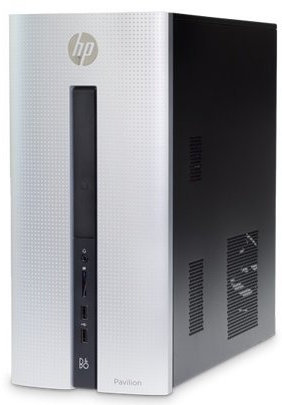HP Pavilion Desktop 550 Intel I5-6400 Ram 8Gb SSD 240Gb Amd Radeon R5 M320 (2GB) Windows 11 Home (Ricondizionato)