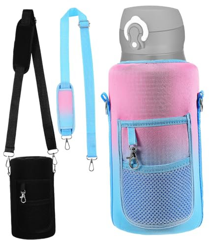 BESPORTBLE 2piezas Bolsa Para Botella De Agua Correa Funda Termica Botella Bolsa Para Isotermica
