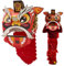Obelunrp Costume de danse pour les enfants, bricolage 3d papier dur lions chinois Dance Head Costume accessoires, figurines de dragon chinois pour enfants garçons filles bricolage jouet éducatif