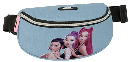 K-POP Demon Hunters - HUNTR/X Gürteltasche für Kinder, ideal für Jugendliche und Kinder unterschiedlichen Alters, bequem und vielseitig, Widerstandsfähigkeit, 23 x 9 x 14 cm