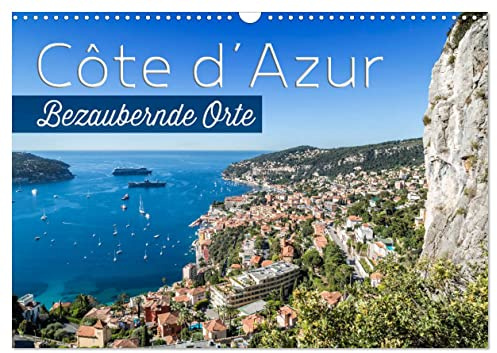 CÔTE D’AZUR Bezaubernde Orte (Wandkalender 2026 DIN A3 quer), CALVENDO Monatskalender: Impressionen aus Südfrankreich und Monaco (CALVENDO Orte)