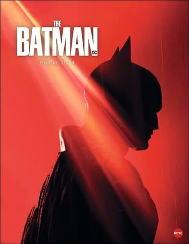 Batman Posterkalender 2024. Cooler Wandkalender mit den 12 besten Filmpostern für DC-Fans. Kultiger Wand-Kalender mit Batman und seinen Feinden 34 x 44 cm.