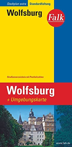 Falk Stadtplan Extra Standardfaltung Wolfsburg
