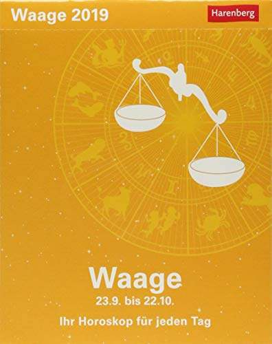 Waage - Kalender 2019: Ihr Horoskop für jeden Tag