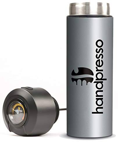 Handpresso - Handpresso Pump Thermo-Flask Argent 48313 : Bouteille isotherme - Accessoire pour machine a cafe, cafetière portable