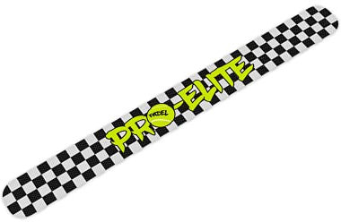 Protector Pala de Padel Pro Amarillo FLÚOR Textura Rugoso| Autoadhesivo | Evita Golpes y Rayaduras, Tecnología de Absorción de Impactos Pro Elite | 36,2cm x 5,3cm x 0,6cm