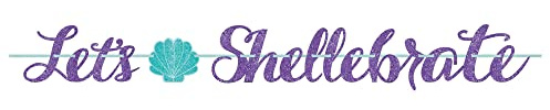 BANNER LETTER MERMAID WISHES