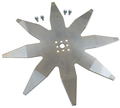 SECURA Messer 8 Zahn kompatibel mit Ambrogio L60 Mähroboter