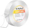 KAVAVO 300cm*40mm Nano Klebeband,Doppelseitiges Klebeband Extra Stark Magisch Nano Doppelseitige Klebebänder Transparent Ablösbar Klebestreifen Doppelseitig Spurloses Waschbares Klebeband für Teppich