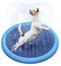 PetPhindU Splash Sprinkler-pad für Kleine, Mittlere Große Hunde und Kinder 150cm / 59inch, Hundehaustierbecken Beweglicher Faltbarer Hunde Kiddie Pool Im Freien Innen-Wasser-teich Pool Waschzuber