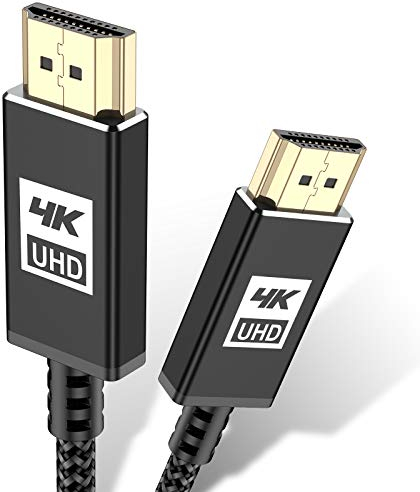 4K HDMI Kabel 5M,AviBrex HDMI Kabel 4K @ 60Hz 18Gbps Highspeed HDMI 2,0 Kabel Nylon Geflecht, vergoldete Anschlüsse mit Ethernet/Audio Rückkanal, Kompatibel mit Video 4K UHD 2160p, HD 1080p
