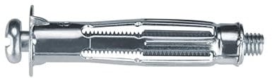 PROFIX Cheville Molly métallique à Expansion pour Corps Creux avec vis 6x52 - Boite de 100 - Cheville Fixation