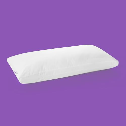 Purple Cloud Pillow, King Size, Plush Down-Alternative Neck Pillow