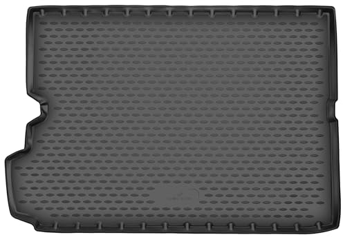 WALSER XTR Kofferraumwanne für Citroen C4 Spacetourer (3D) 2018-Heute, 7-Sitzer, 100% passgenaue Antirutschmatte Auto, Gummimatte Auto, Kofferraum Schutzmatte, Auto Gummimatten