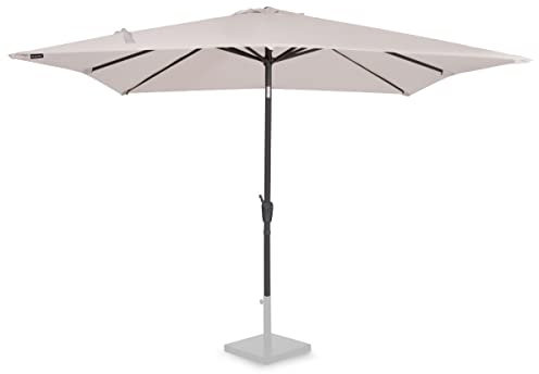 VONROC Parasol de Jardin Extérieur Rosolina 280x280cm Beige - Parasol Inclinable Carré en Toile Protection Solaire UPF 50+ - Housse de Protection Inclus - Adapté pour Pied Diamètre Mât 48 cm