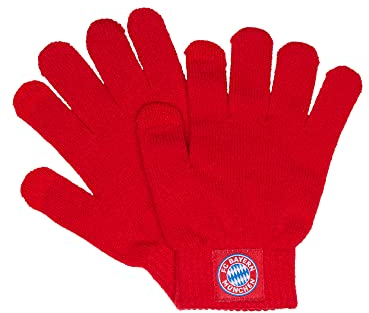 FC Bayern München I Strickhandschuh mit Touch I Unisex I Rot I M