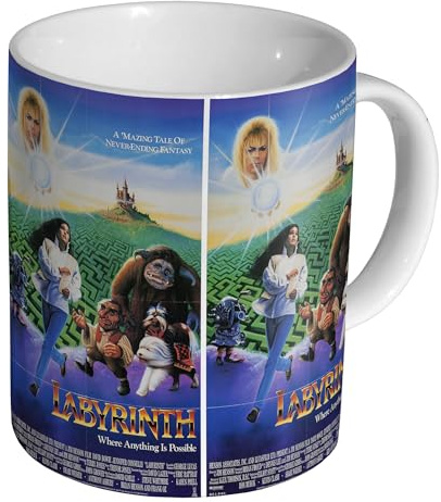 Labyrinth Movie Poster Classic - Ceramic 11oz Tea Coffee Mug/Cup