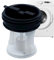 Vllold Bouchon de vidange pour lave-linge, couvercle de pompe de vidange pour lave-linge, filtre à peluches, pièce de rechange pour garder propre et bien rangé
