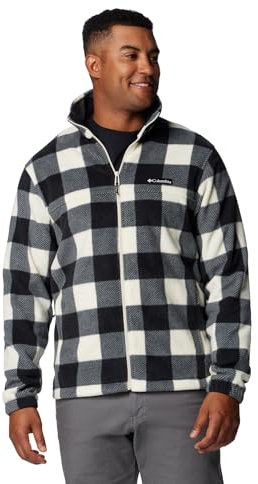 Columbia Men's Printed Fleece Jacket, Steens Mountain