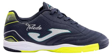 Joma Toledo Jr 2403 IN TOJS2403IN, Boy Indoor Football Trainers, Navy, 25 EU