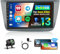 Inefala Android 15 Autoradio für Seat Altea 2004-2015 mit Wireless CarPlay Android Auto 2+64G, 9 Zoll Bildschirm Unterstützung DSP 28UI FM RDS GPS Bluetooth WiFi SWC AHD Rückfahrkamera