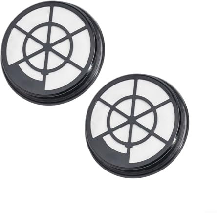Emiif Vacuum Cleaner Filter Replacement Parts for Russell/for Hobbs RHCV1611 /for Compact XS, Cylinder Vacuum Dust Tank Filter Tailored Spare Parts(2 Pack)